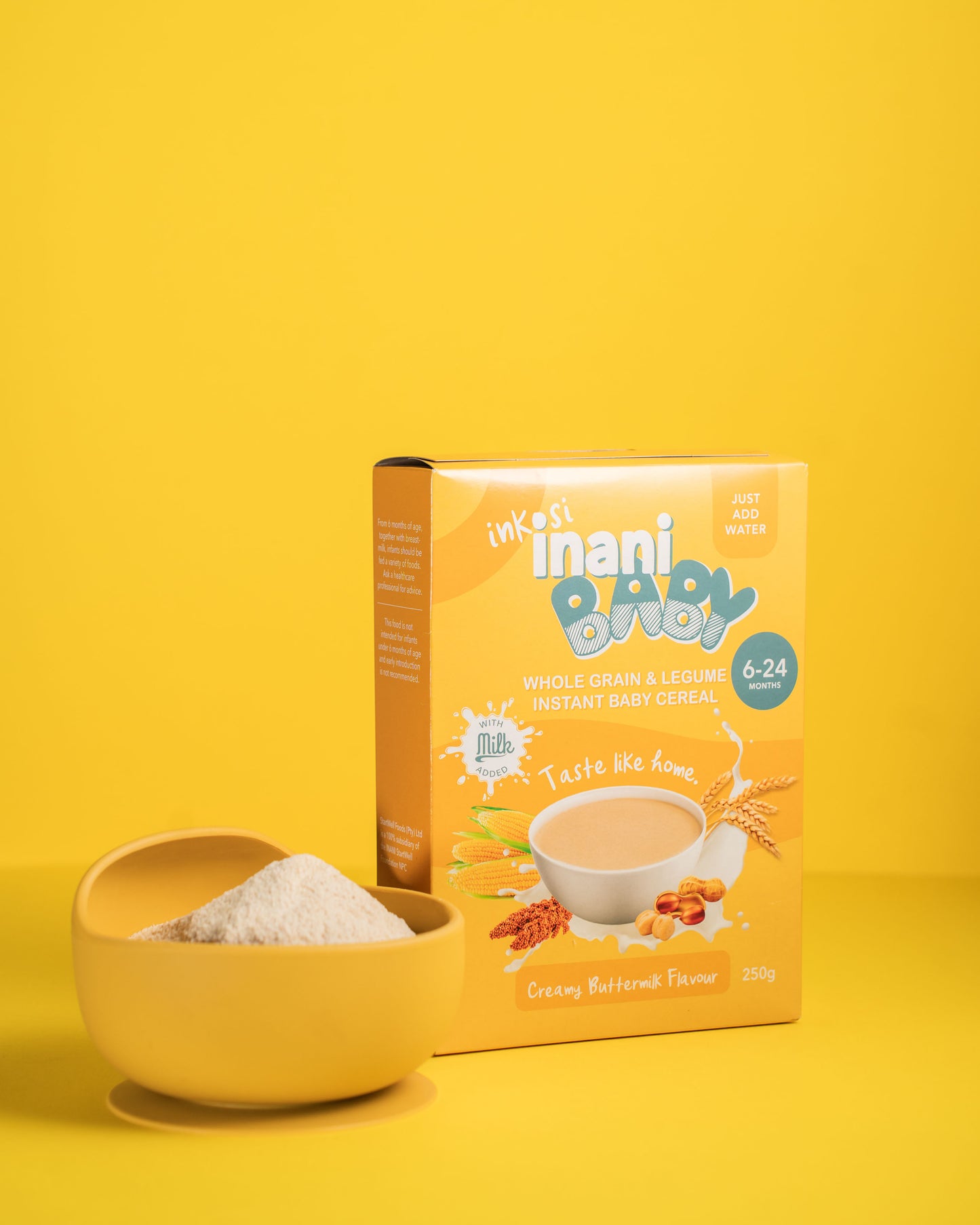 inaniBABY - Whole grain & Legume +6months Baby Cereal (250g Box)