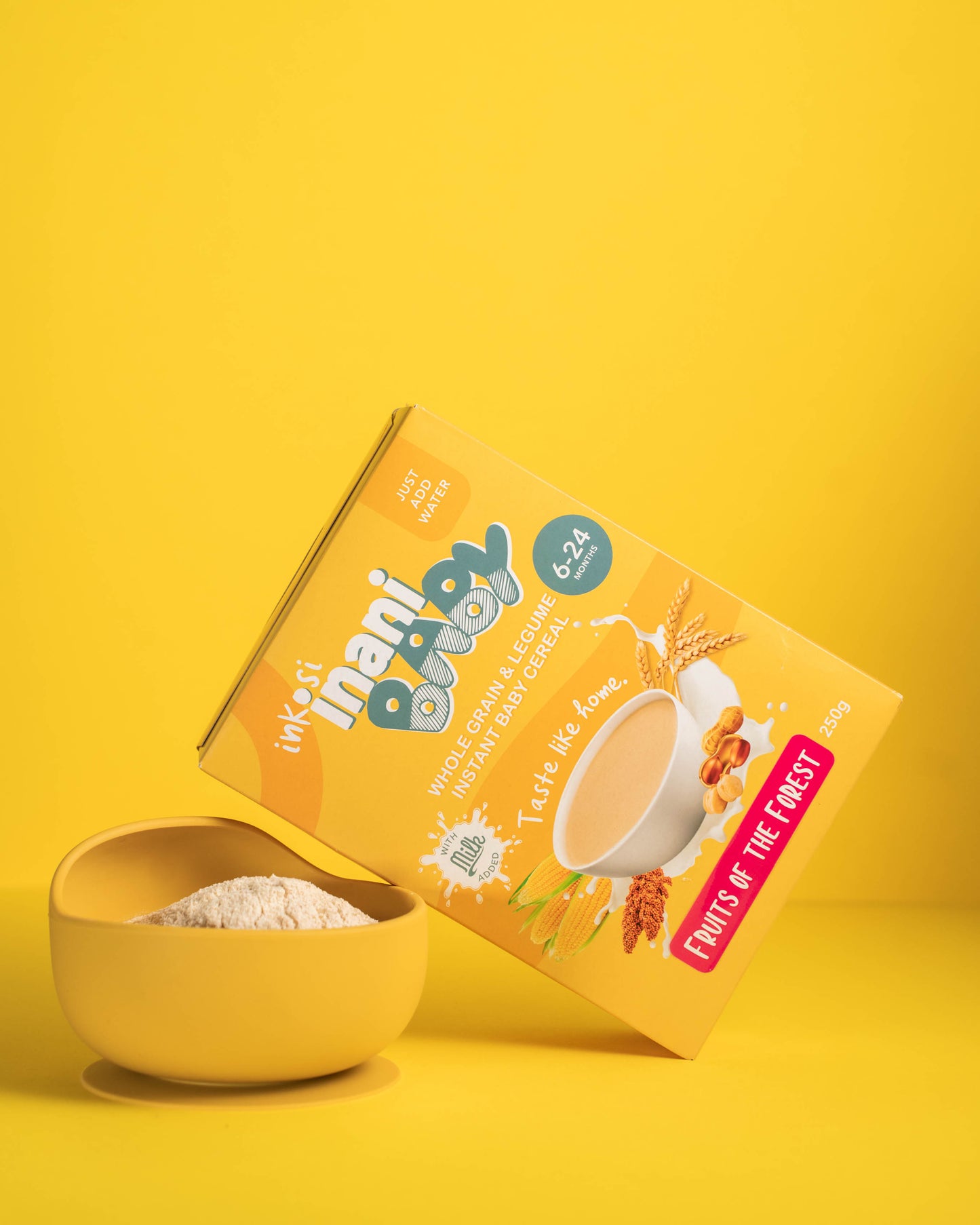 inaniBABY - Whole grain & Legume +6months Baby Cereal (250g Box)