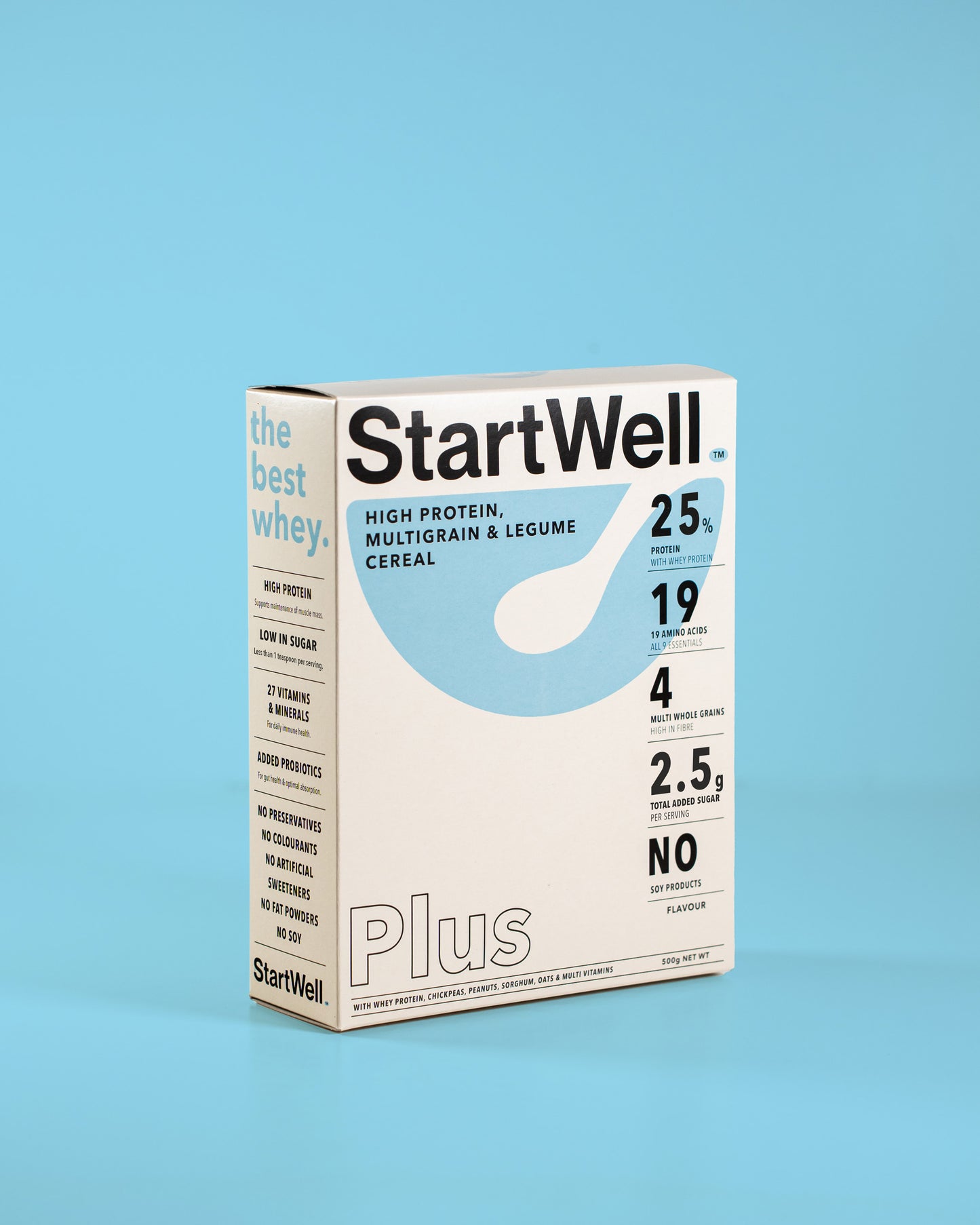 Startwell PLUS - Premium high-protein, Nutrient Dense Cereal (500g Box)