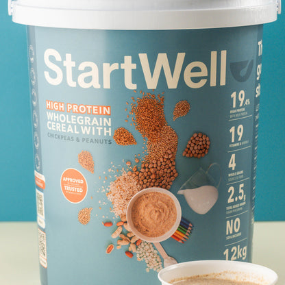StartWell Cereal - High Protein, Multi Whole Grain & Legume Cereal (12kg Bucket)