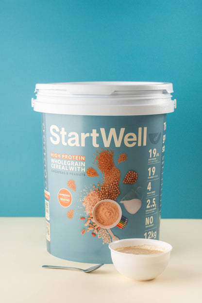 StartWell Cereal - High Protein, Multi Whole Grain & Legume Cereal (12kg Bucket)