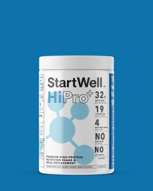 Startwell HiPro+ • Premium high-protein, Nutrient Dense Shake &  Meal Replacement. (1 Kg Tub)