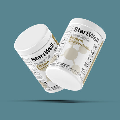StartWell Pure Milk Protein Concentrate • Premium Pure Milk Protein Powder. (1 Kg Tub)