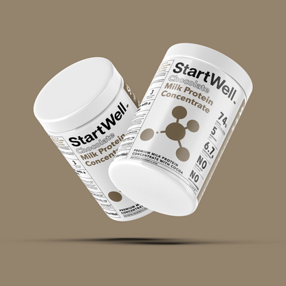StartWell Premium Chocolate Milk Protein Concentrate Powder. (1 Kg Tub)