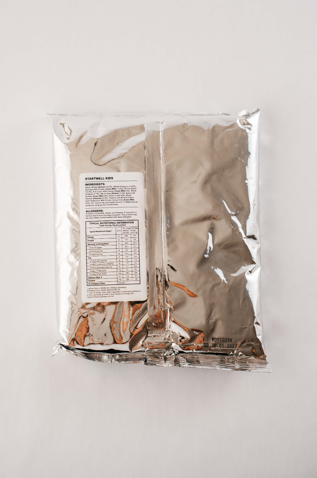 StartWell Kids - High Protein, Multi Whole Grain & Legume Cereal (500g Refill bag)