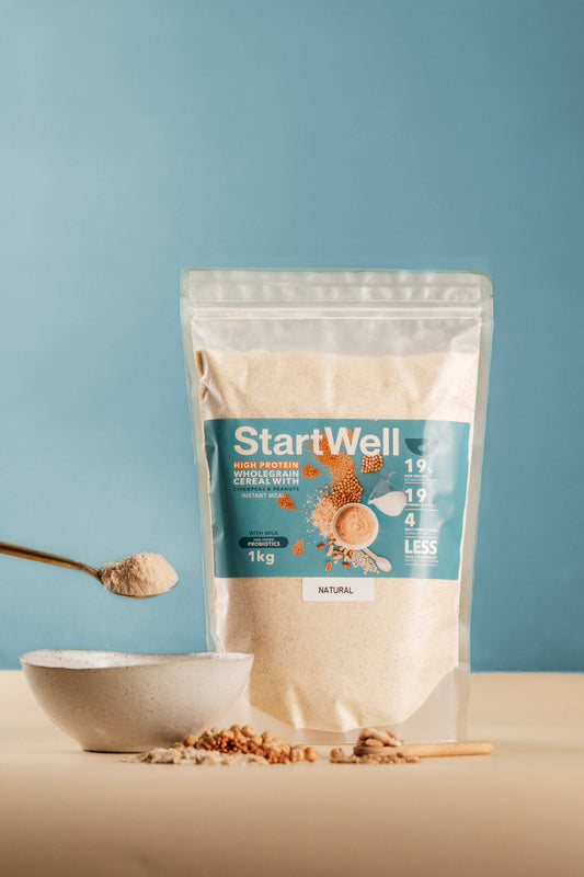 StartWell 1kg Pouch - High Protein, Multi Whole Grain & Legume Cereal